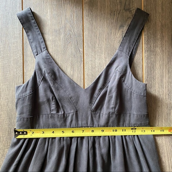 Lands’ End Canvas Gray Dress with Side Pockets, 2 - Picture 9 of 14